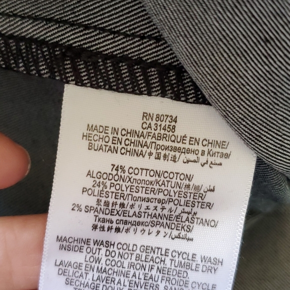 â˘BCBGeneration black denimâ˘Hidden zipperâ˘sz.6â˘NWT⢠- Picture 8 of 16